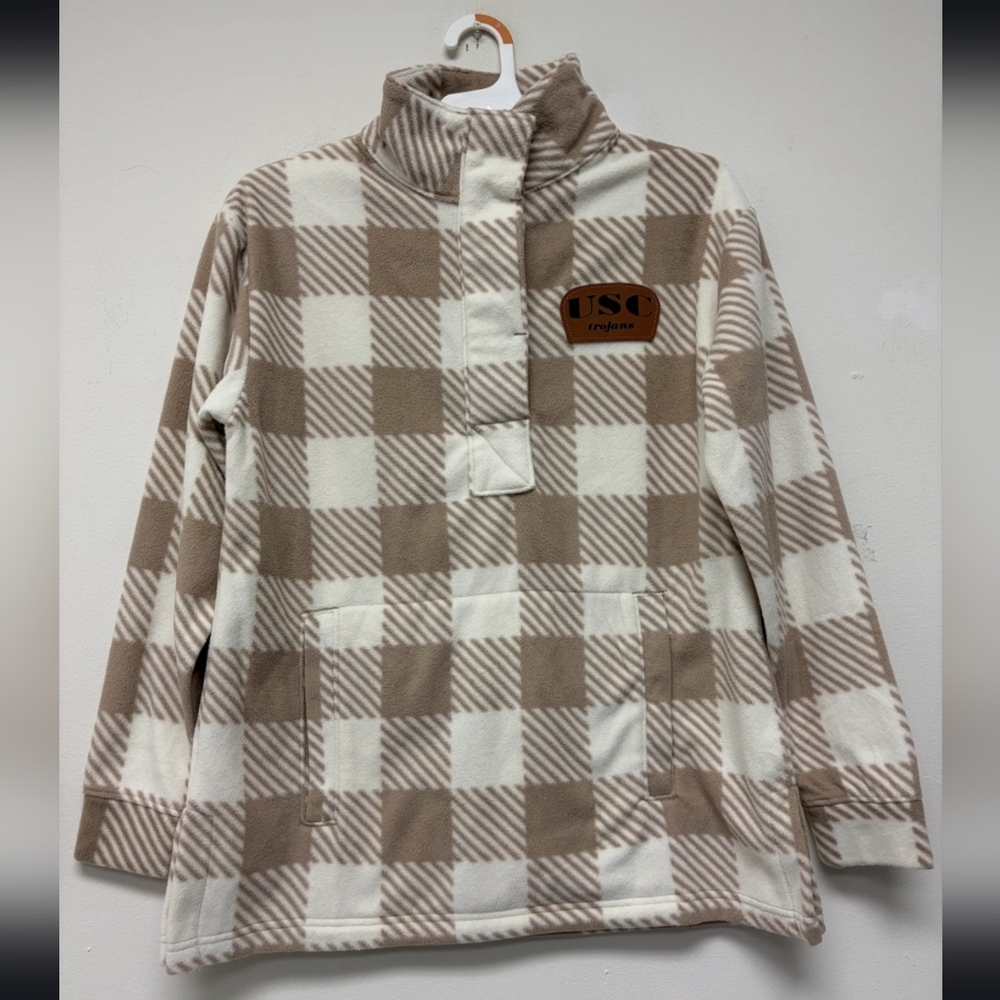 Adut Quarter Zip Sweater USC Size S, M, L, XL Available #412-423